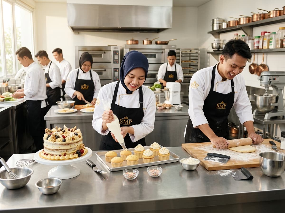 Kegiatan pelatihan kuliner Rumah Mama Pintar